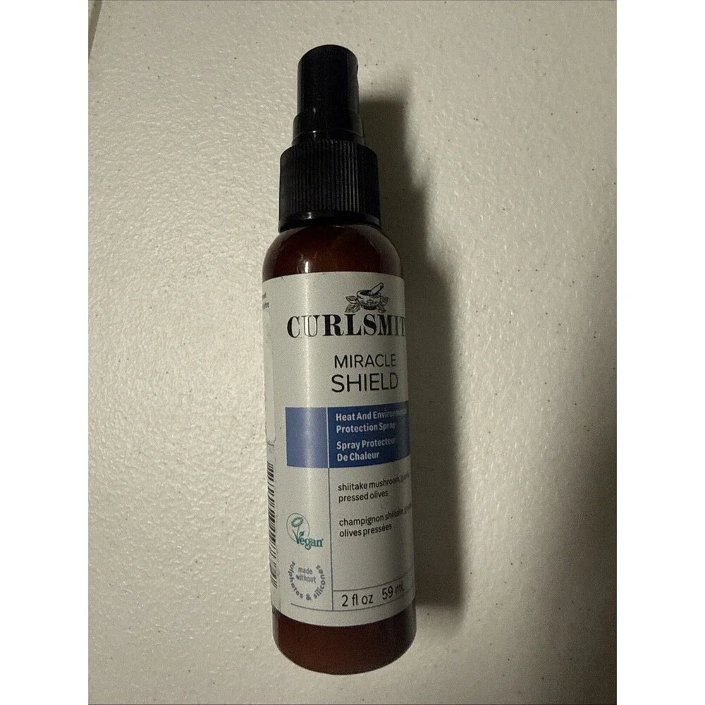 CURLSMITH Miracle Shield-Multi-Protection Spray for Curls Shield Hair Mist 2oz